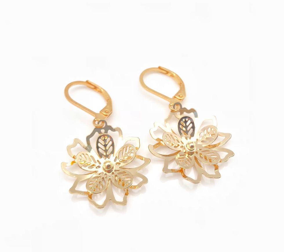 Thumbnail: H85 Flower earrings