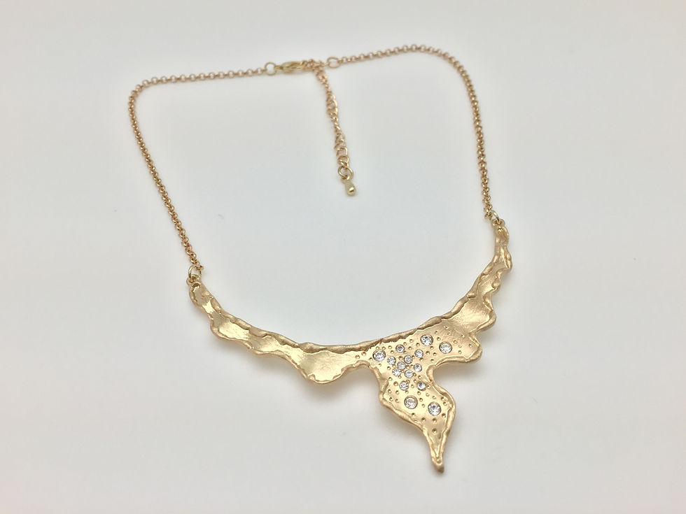 Thumbnail: GN6 Gold Modern Necklace