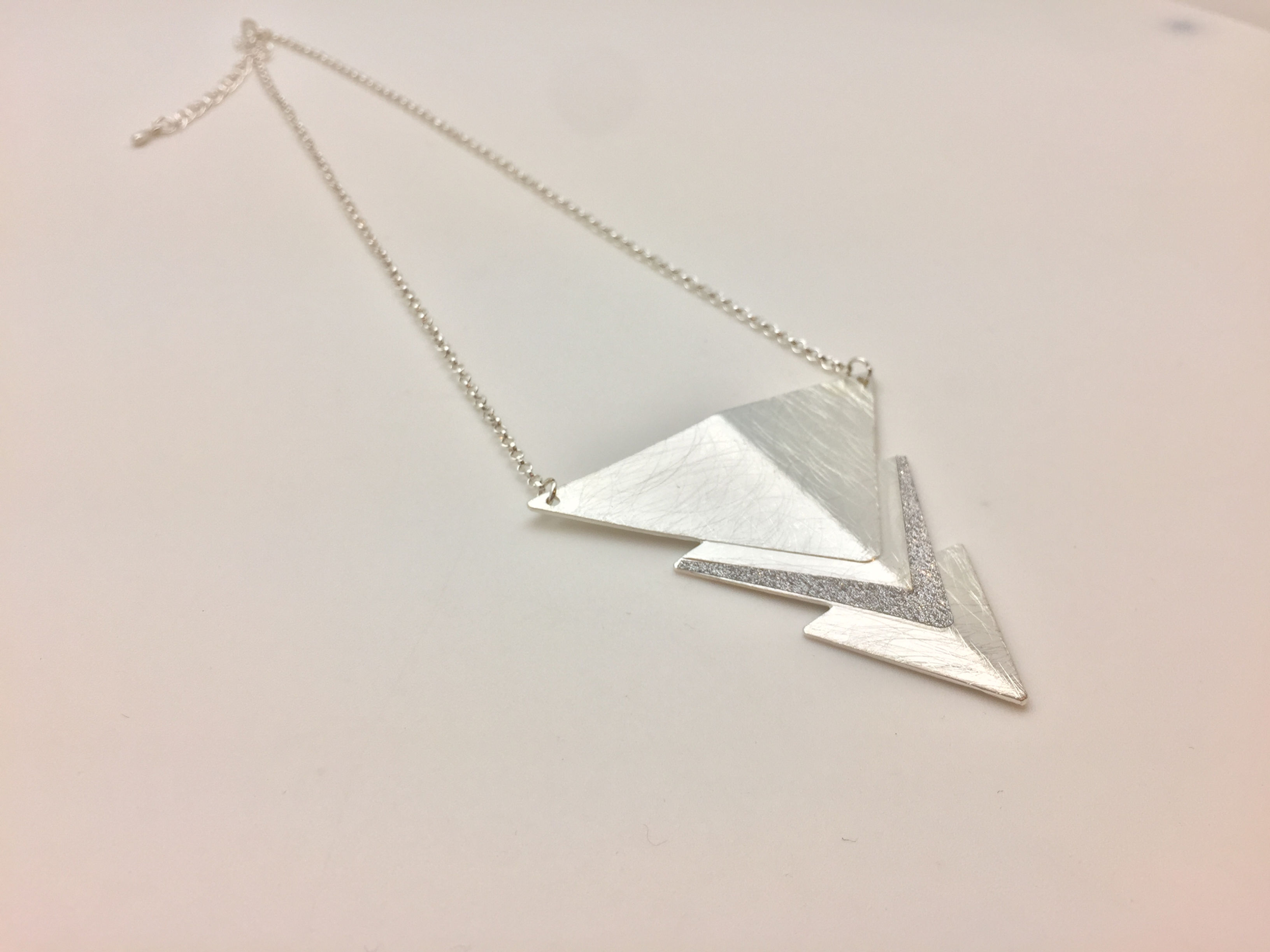 NS27 Sale $13 Final Price Silver Chevron N