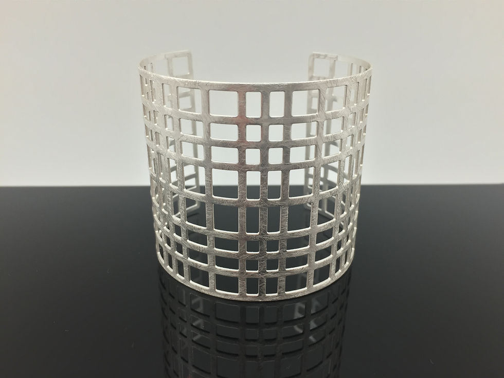 Thumbnail: SB4 Silver Shouji Cuff