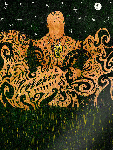 Werwolf Karten Samuel Müller Illustration