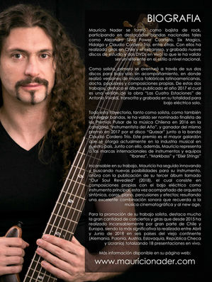 Dossier curricular artístico