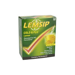 Thumbnail: Lemsip Cold & Flu Lemon
