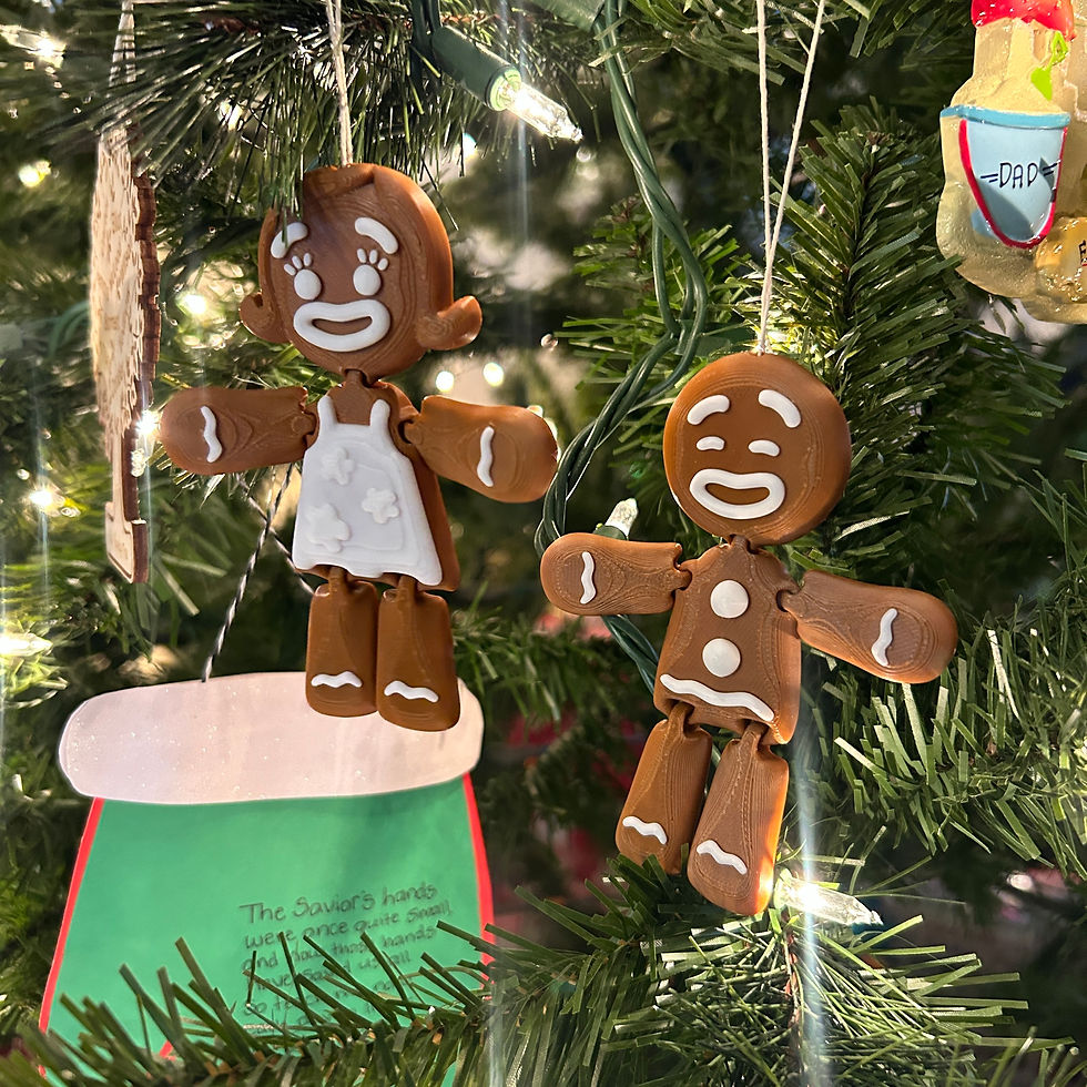 Gingerbread Man Ornament