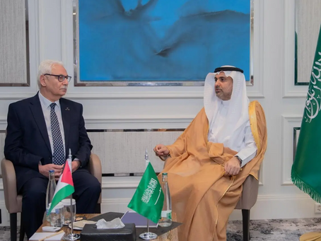 Health Ministers from Saudi Arabia and Palestine Talk Collaboration