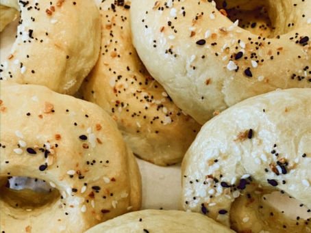 Everything Breakfast Bagels