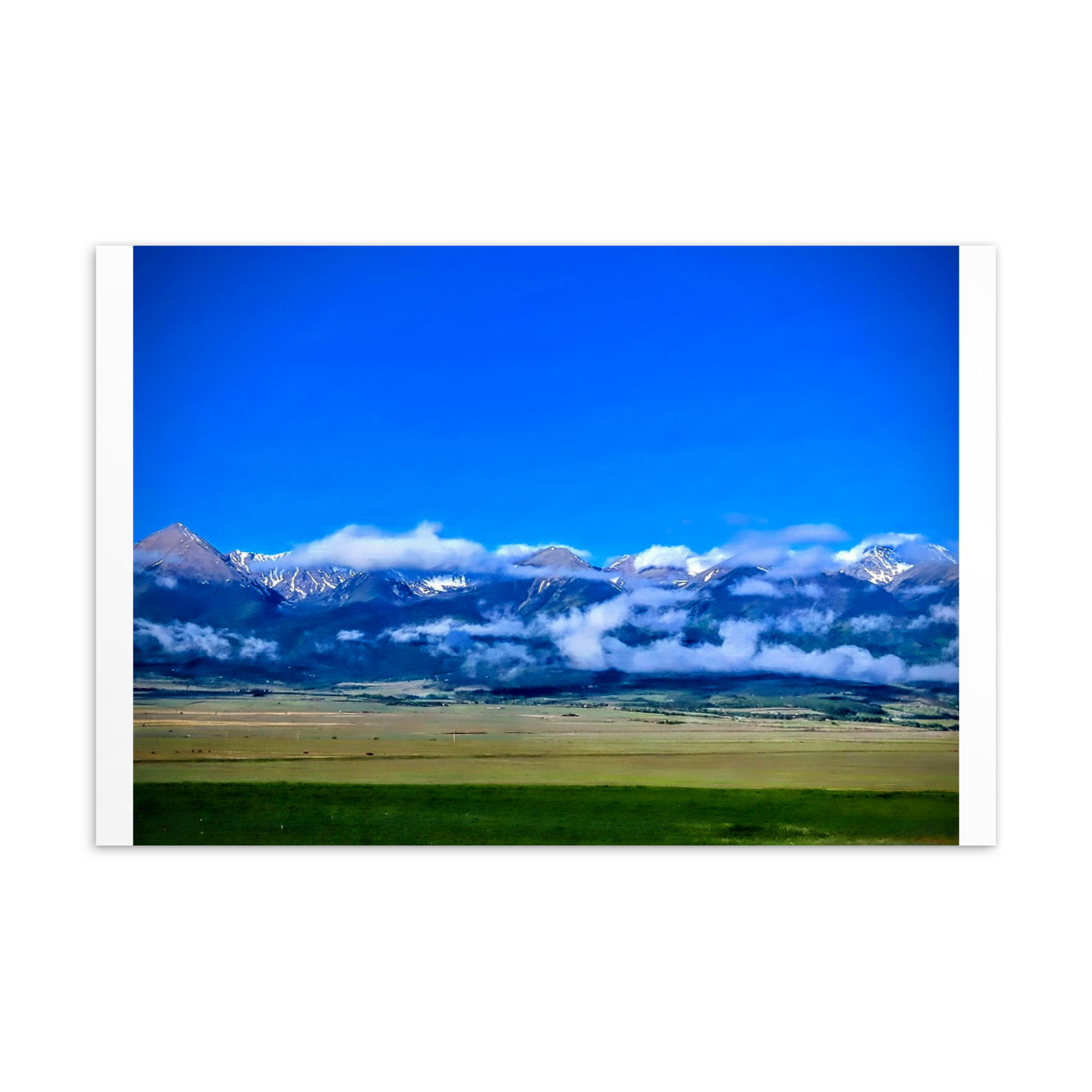 Summer Collection: Summer's Mountain Breath, A Fine Art Standard Postcard