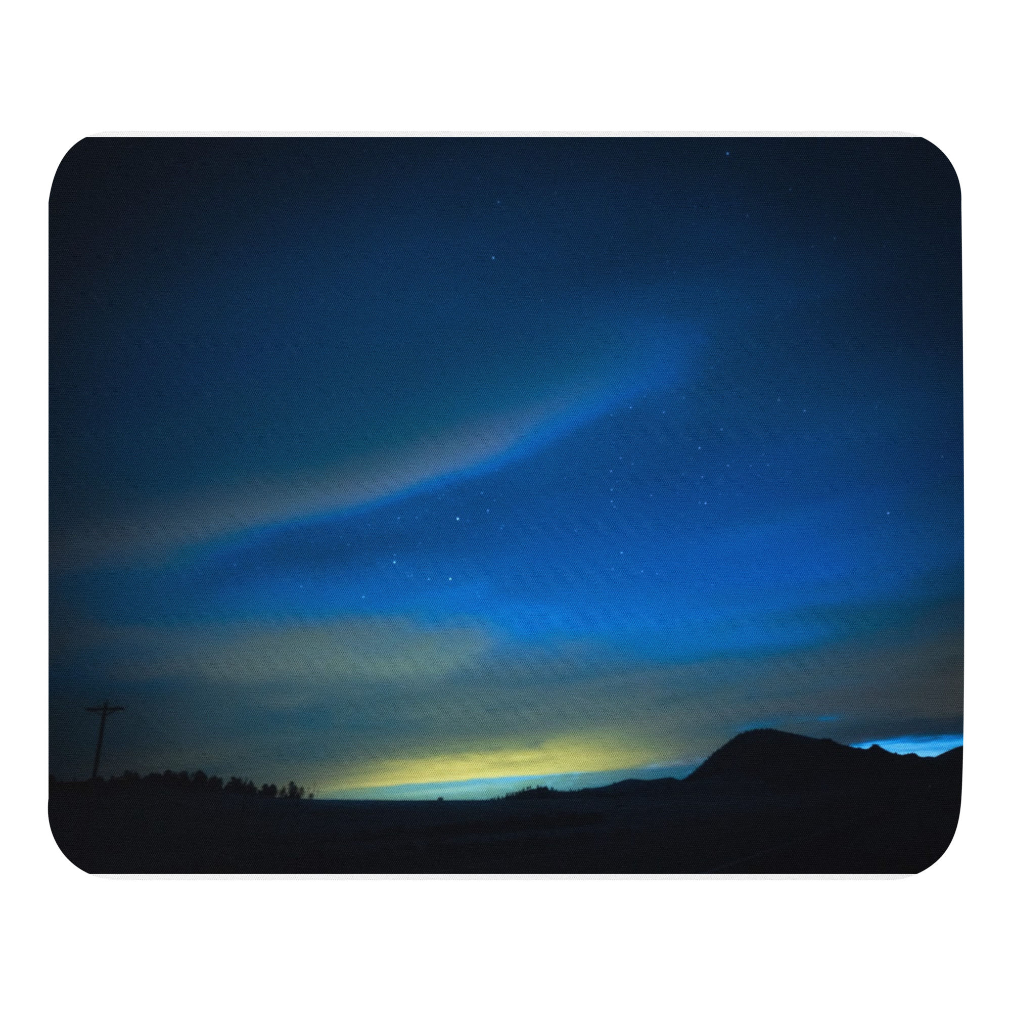 Spring Collection: Perigee Blue Hour, A Fine Art Mouse pad