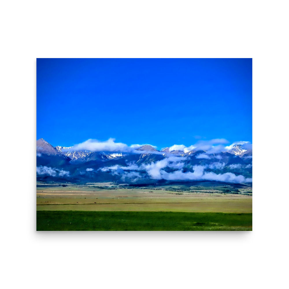 Summer Collection: Summer's Mountain Breath, A Fine Art Poster