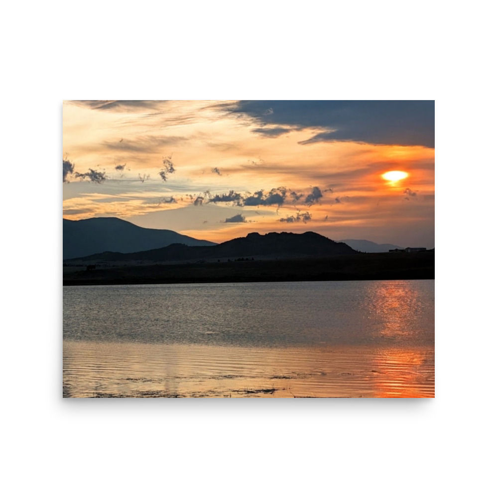 Summer Collection: Embers in the Summer Sky, A Fine Art Poster