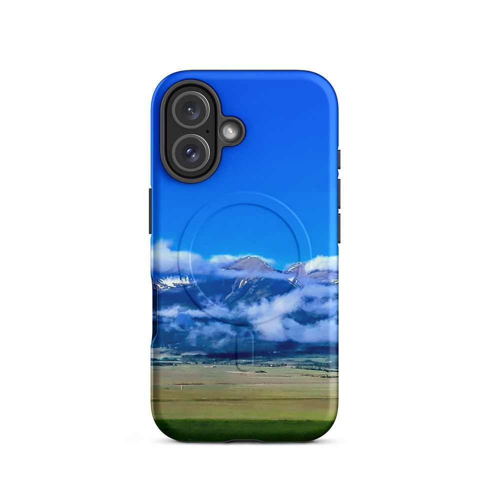 Thumbnail: Summer Collection: Summer's Mountain Breath, MagSafe® tough case for iPhone®
