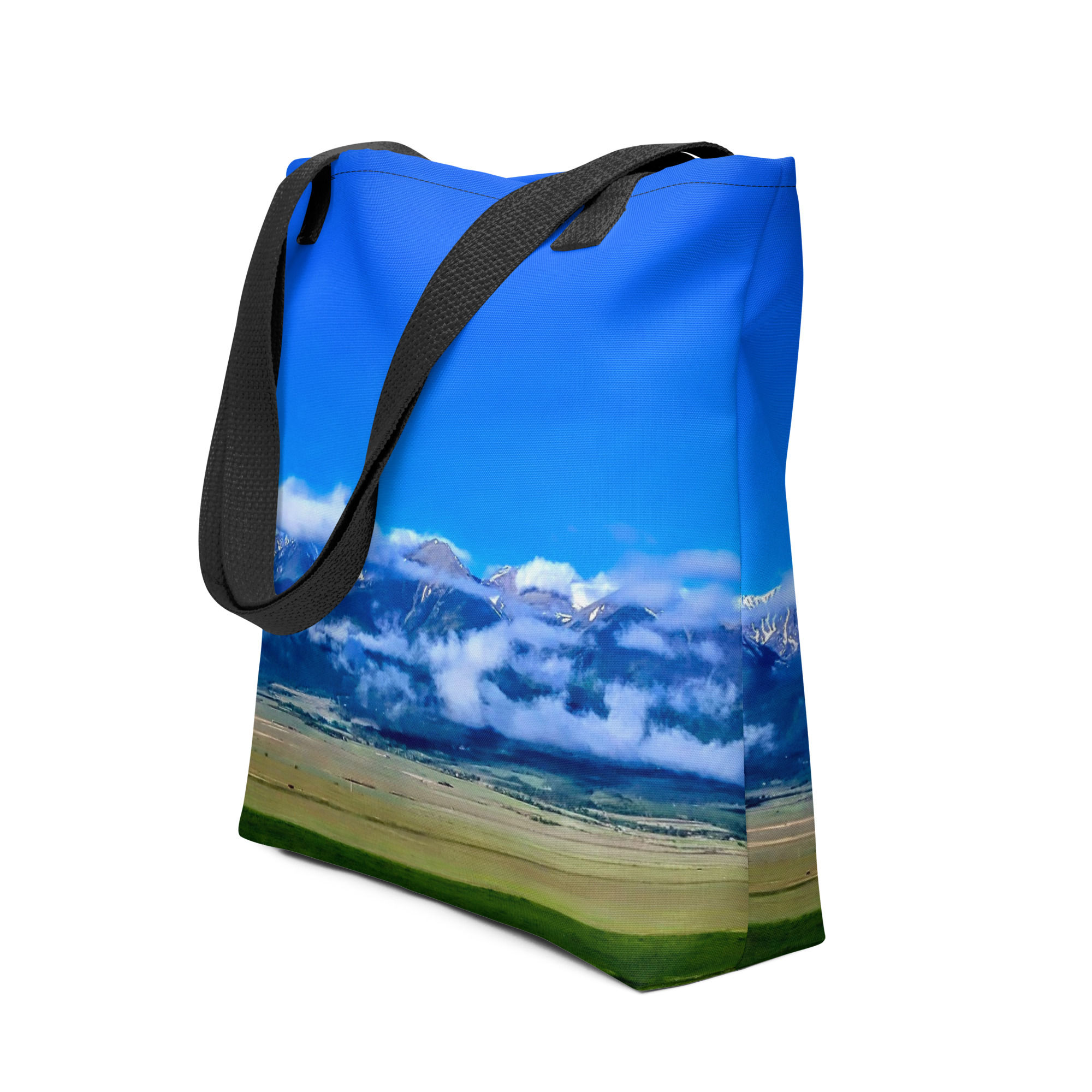 Summer Collection: Summer's Mountain Breath, A Fine Art Tote bag
