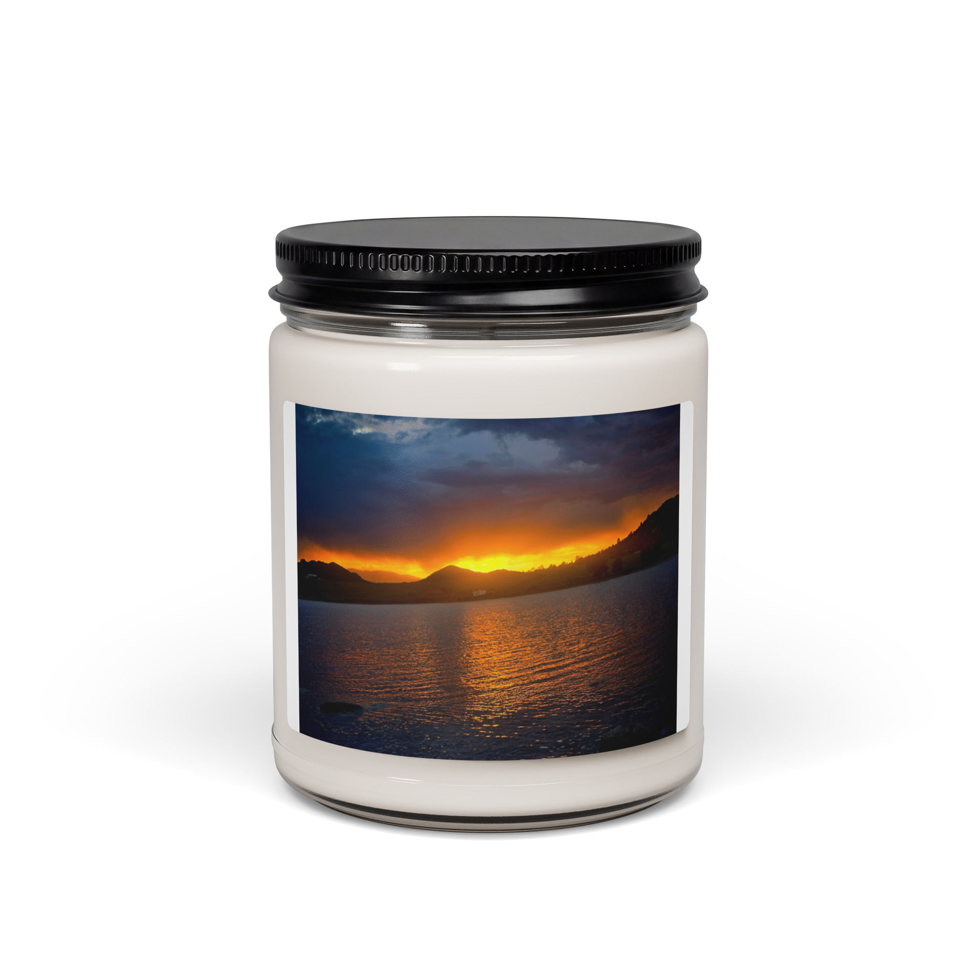Spring Collection: Sunset Gold, an Award-Winning Fine Art Scented soy candle