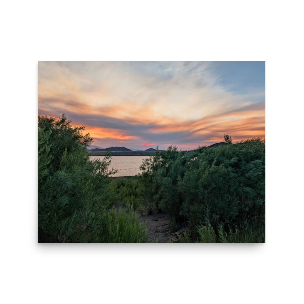 Summer collection: Summer Fireball Horizon, A Fine Art Print