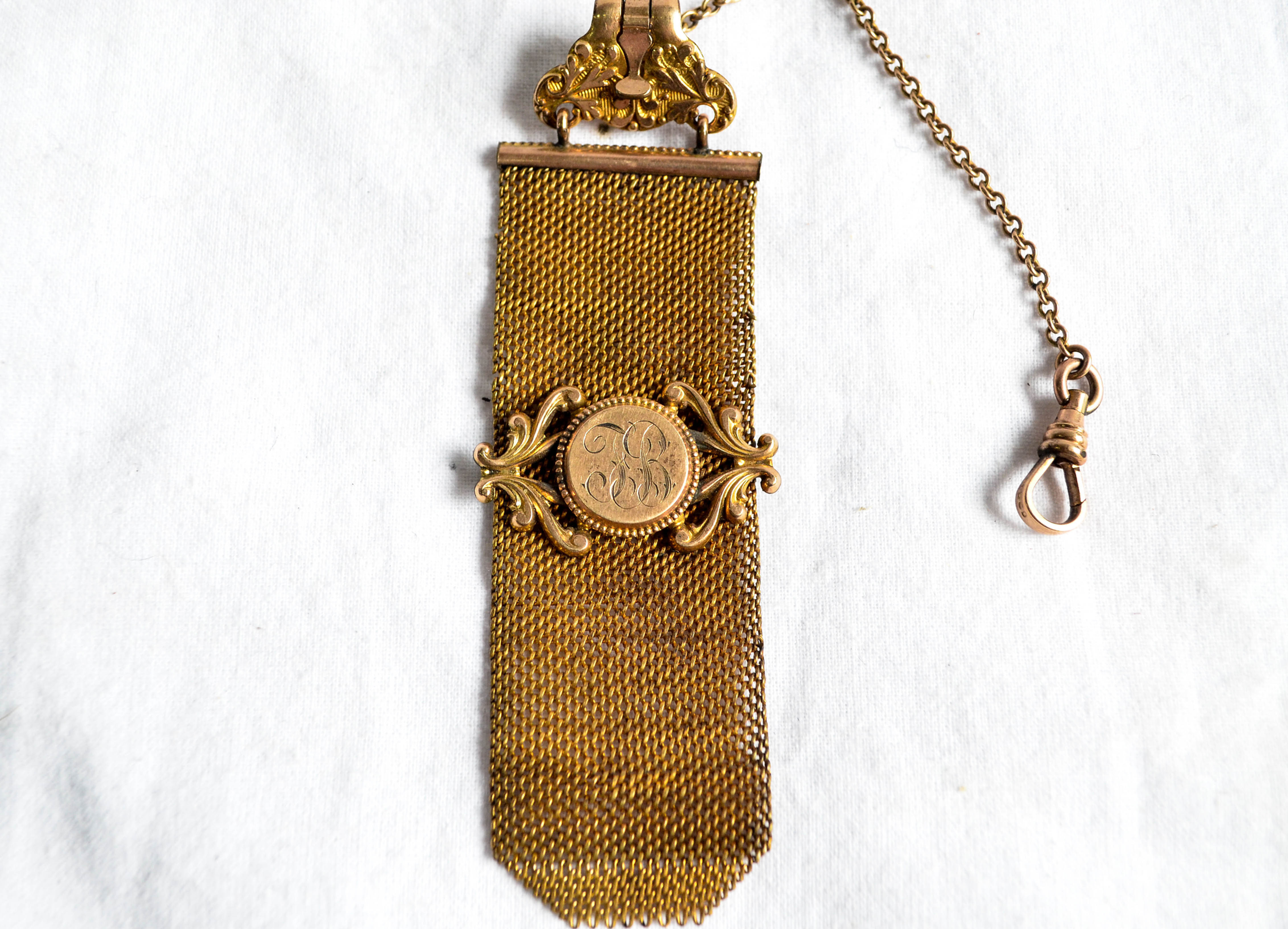ca 1880's GOLD POCKETWATCH FOB