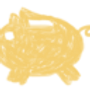 Yellow Piggy Bank