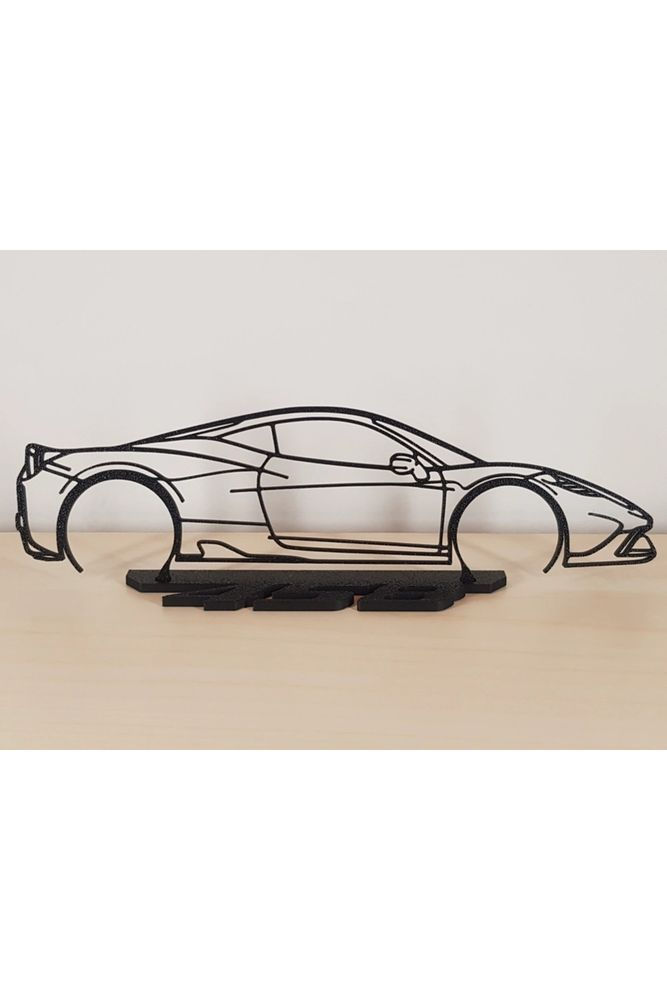 Ferrari 458 Speciale 20cm Plastik Masa Süsü Masa Dekorasyonu