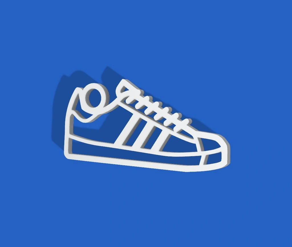 Adidas Anahtarlık SuperStar Beyaz Plastik