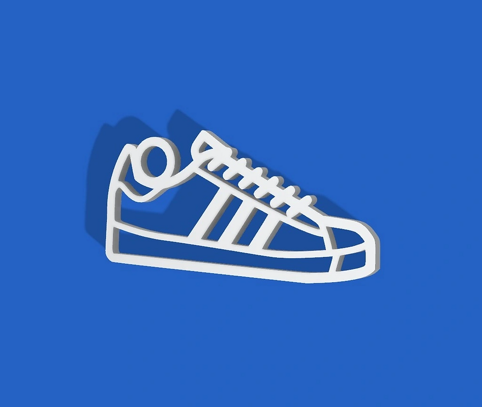 Adidas Anahtarlık SuperStar Beyaz Plastik