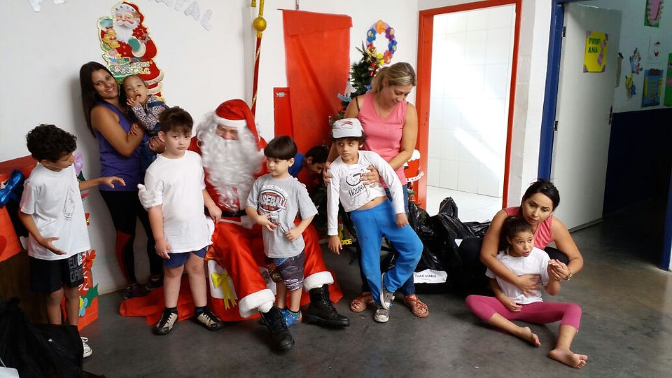 Entrega dos presentes