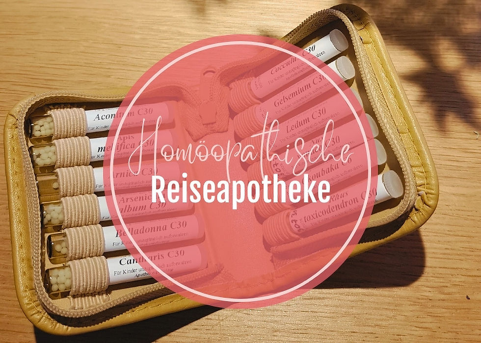 Homöopathische Reiseapotheke – 12 Mittel für sanfte Hilfe unterwegs