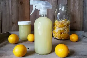 Education Corner: How to Make Homemade Lemon Vinegar Cleaning Supply
