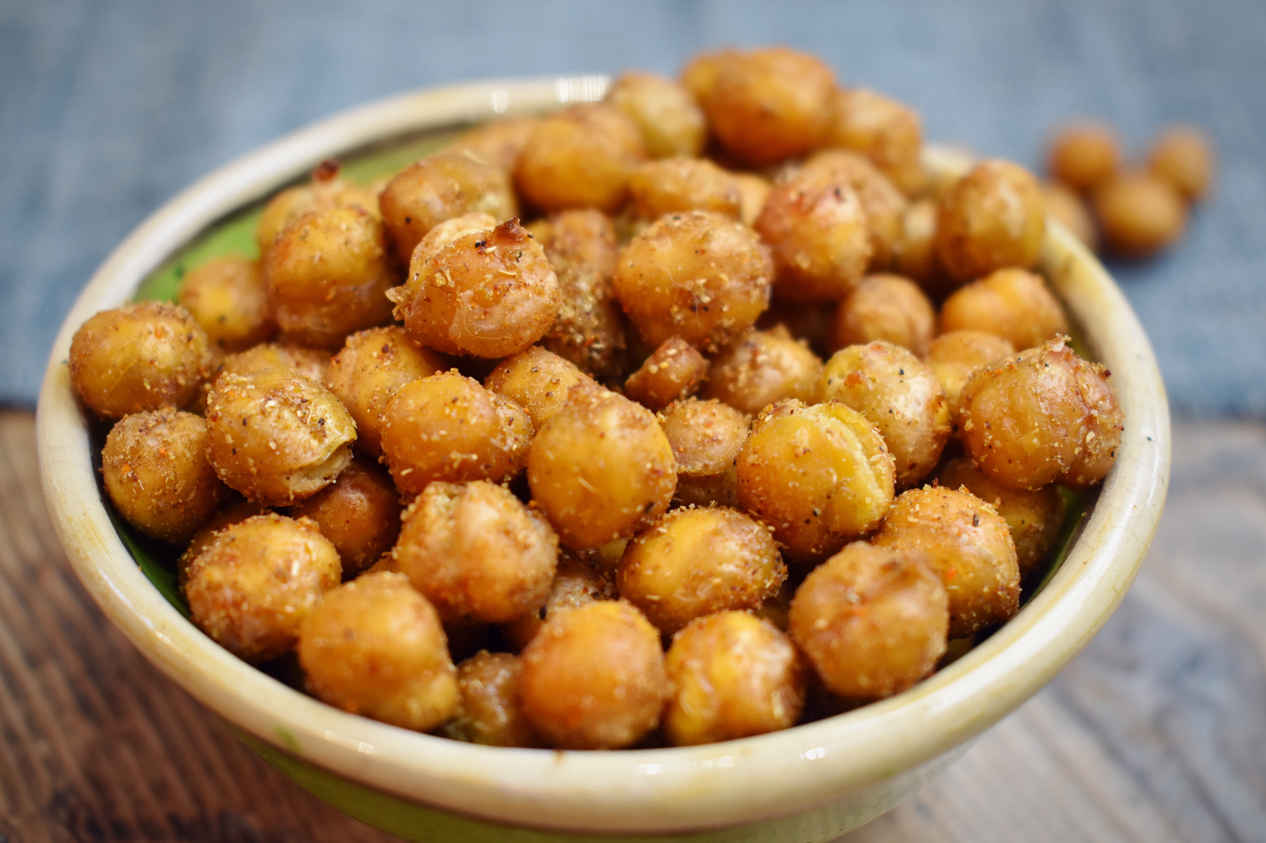 Crispy, Spicy Chickpeas