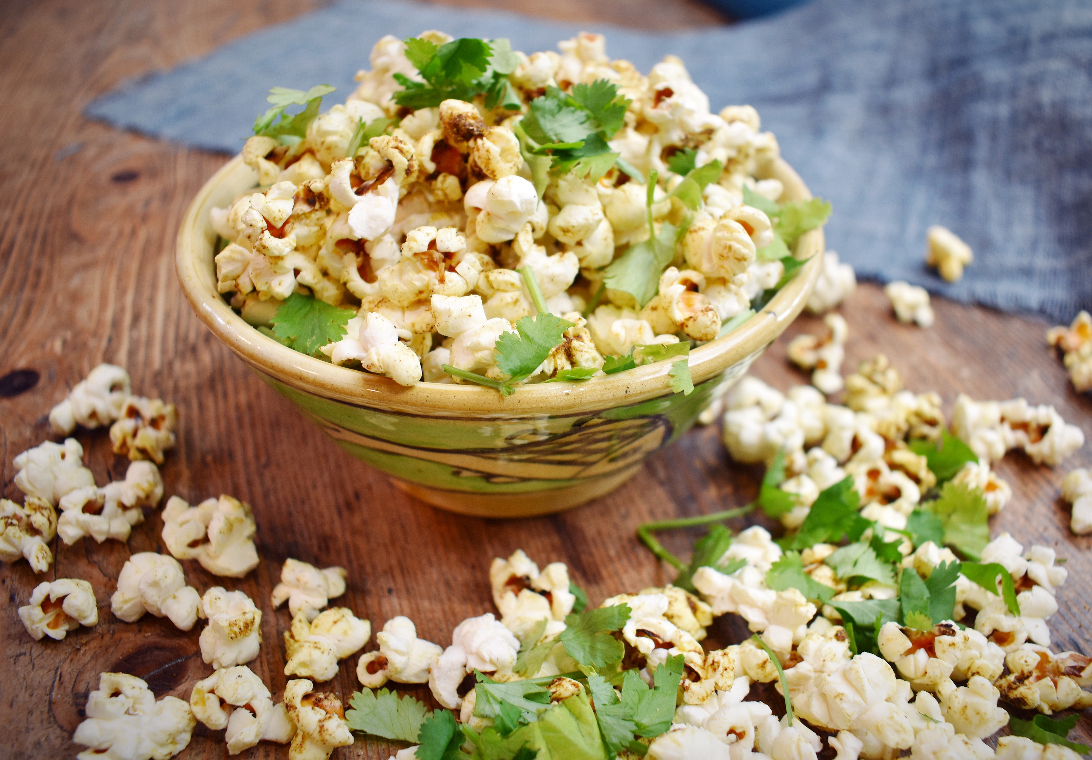 Curry Spiced Popcorn