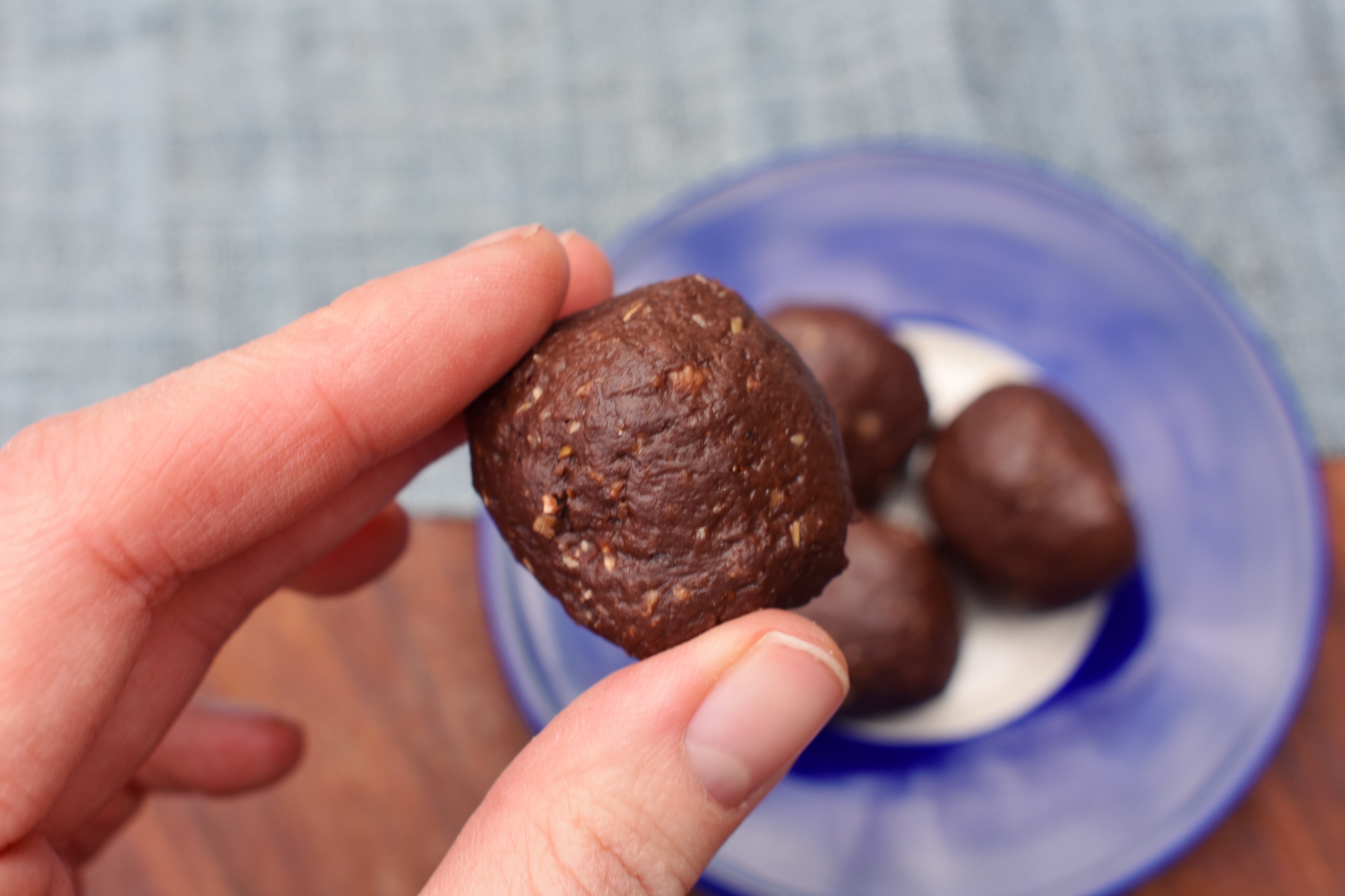 Chocolate Cookie Dough Bites