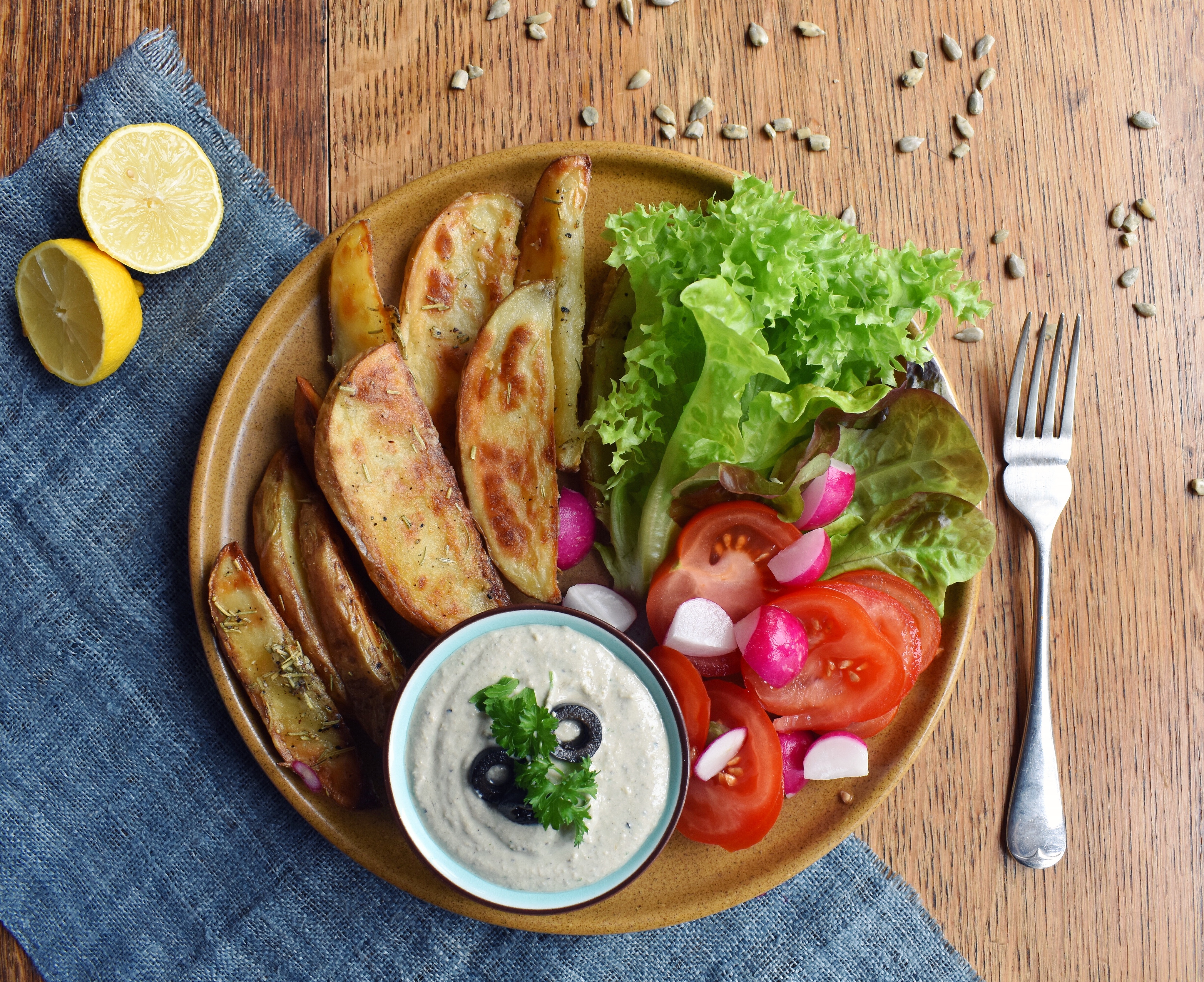 The Best Ever Potato Wedges!