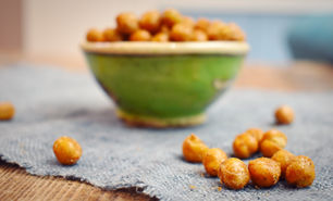 Crispy, Spicy Chickpeas