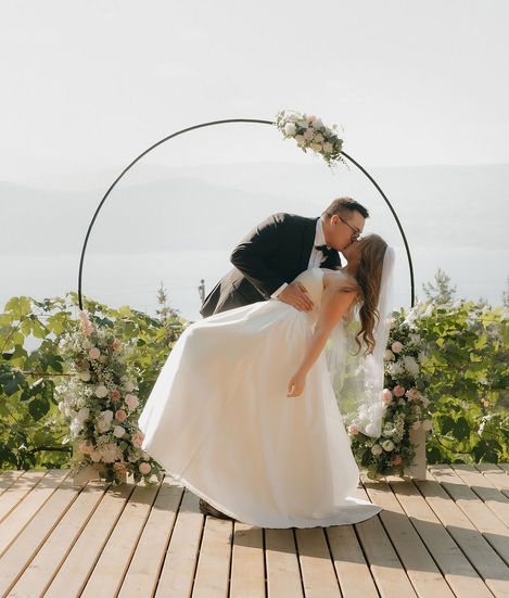 Okanagan Elopement - ceremony