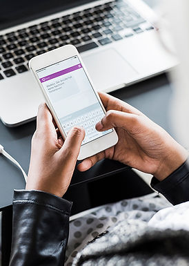 Person Holding Smartphone