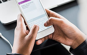 Person Holding Smartphone