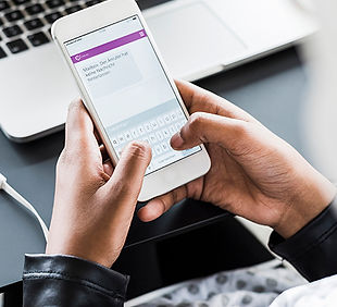 Using Smartphone Device