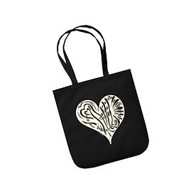 SPIRIT Heart fashion Black