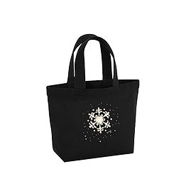 SEASONS Snowflakes mini Black