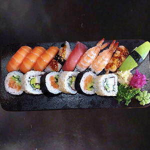 15-bitars sushi