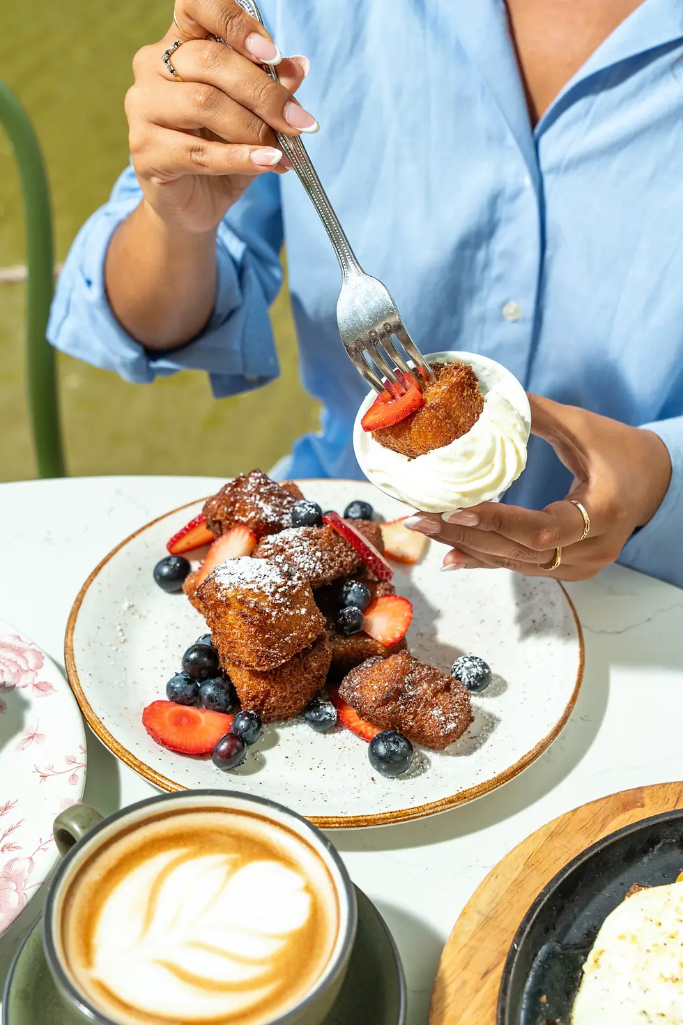 Crispy French Toast Bites - Best All-Day Brunch in Miami: Café Bastille's French Escape