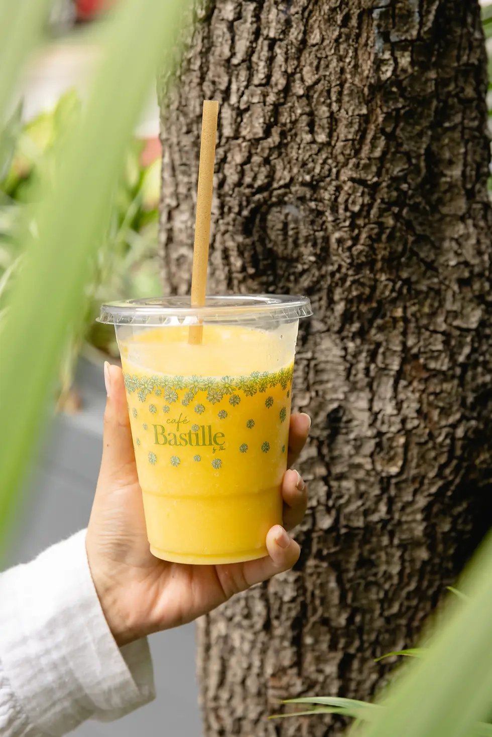 Passion Sunshine Smoothie - Café Bastille Brunch: Miami’s Best French Brunch Experience