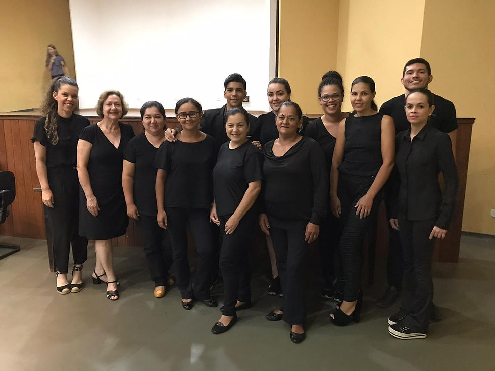 Encerramento do Curso com Apresentações em Libras