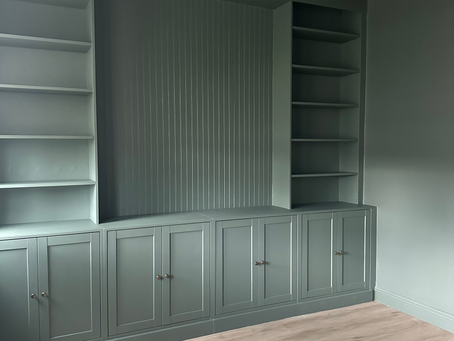 DIY IKEA Built Ins