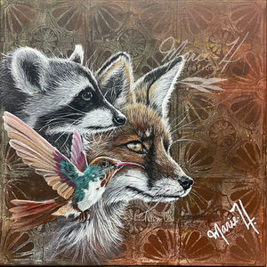 La nature du passage
Acrylique
12 x 12
Vendu