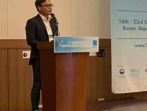 Project Zacch presents Eco Kolek at the 7th International Marine Debris Conference at Busan, Korea