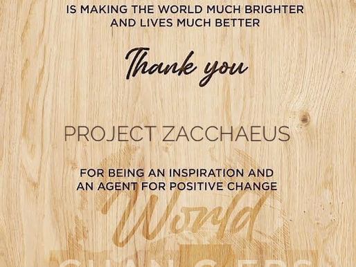 A Humbling Recognition