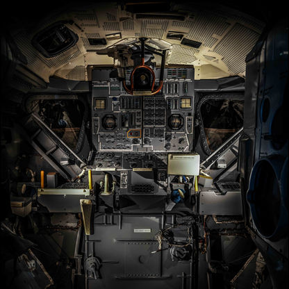 LM  Cockpit Luna Module Apollo 11