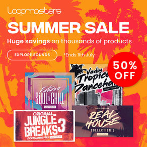 Save 50% in Loopmasters' Summer Sale!