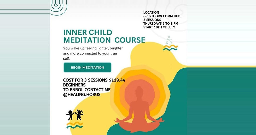 INNER CHILD MEDITATION COURSE