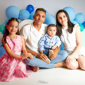 1 aninho Lorenzo e 8 anos Melissa