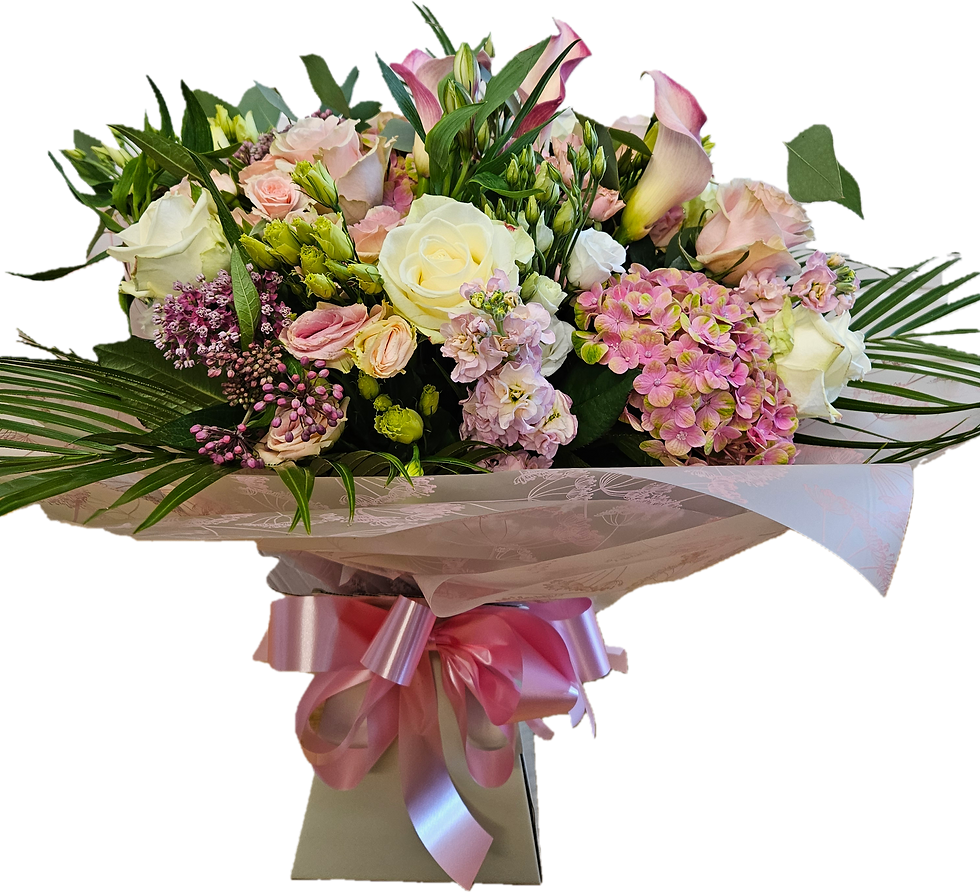 Thumbnail: Luxury Hand Tied Aqua Pack Flowers
